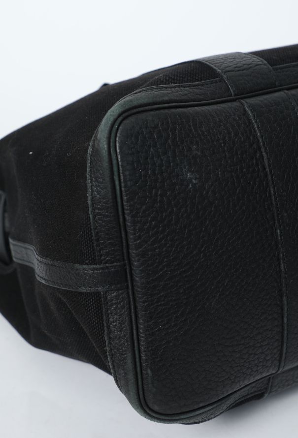 Hermès Clémence & Toile Militaire Petite Ceinture Bag - 8