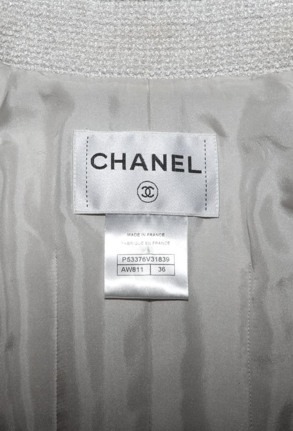 Chanel Belted Bouclé 'CC' Jacket, 2016 - 8