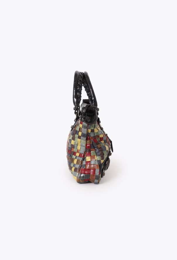 Balenciaga Lattice Woven Le City Bag - 5