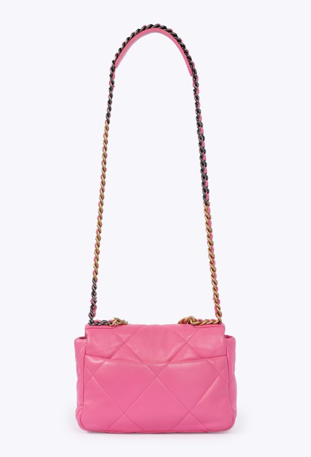Chanel Pink 19 Medium Flap Bag - 6