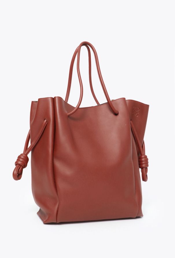 Loewe F/W 2021 Medium Flamenco Tote Bag - Rust - 2