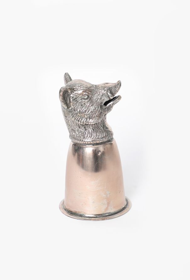 Gucci '70s Sculpted Boar Head Chalice - 5