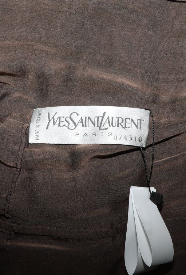 Saint Laurent 1999 Haute Couture  Raschel Flared Dress - 6