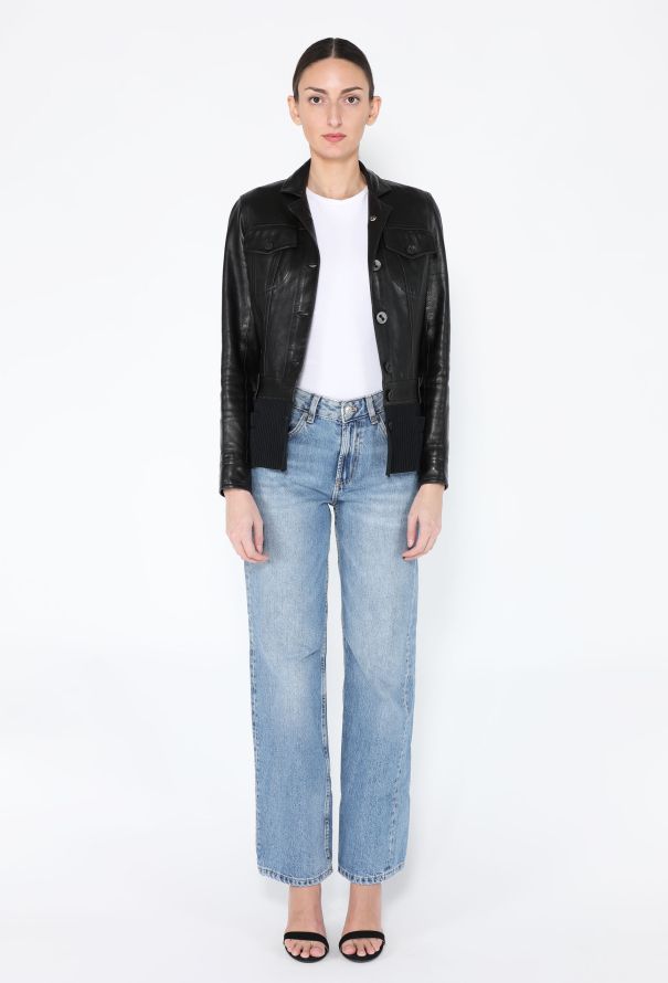 Dior S/S 2006 Lambskin Ribbed Jacket - 5