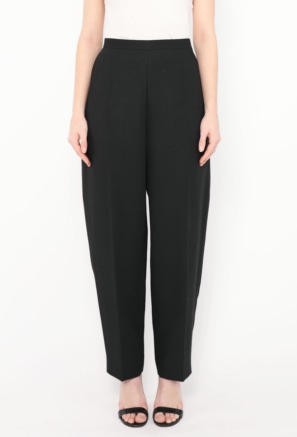 Céline Classic Tapered Twill Trousers - 2 Céline Classic Tapered Twill Trousers - 2