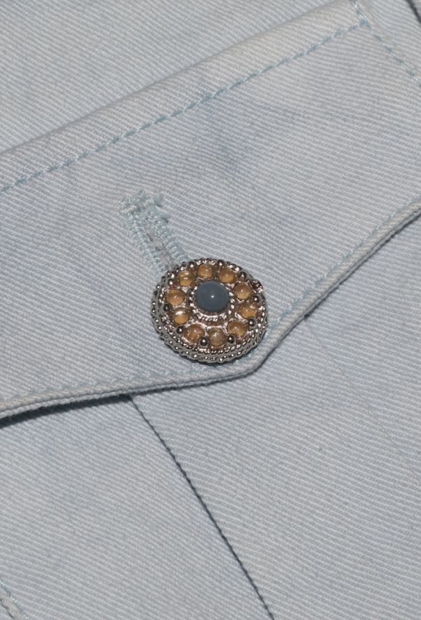 Chanel Cropped Gripoix Denim Top, Resort 2011 - 6