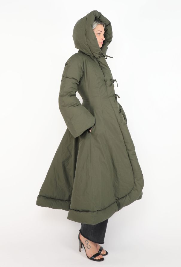 Loewe 2020 Flared Puffer Coat - 5