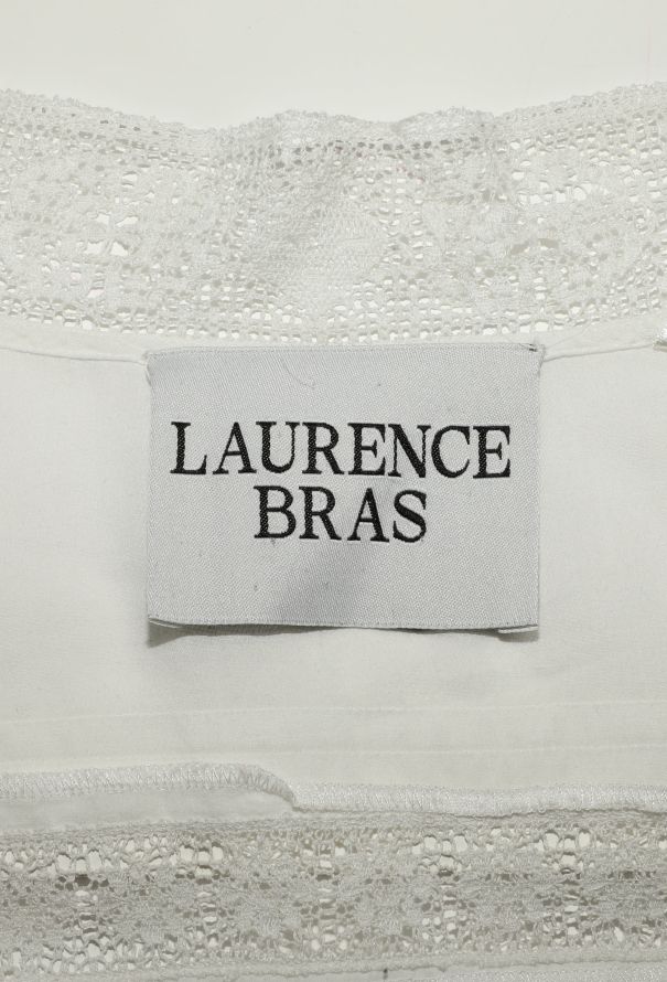 Handmade Cotton Lace Trim Dress - 5