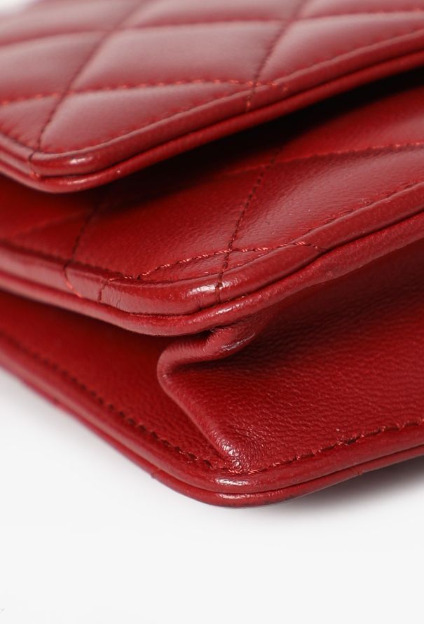 Chanel Classic Quilted Wallet on Chain - 9