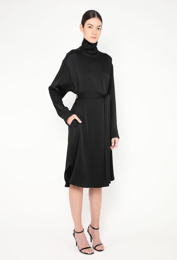 Phoebe Philo 2024 A2 Belted Charmeuse Dress - 4