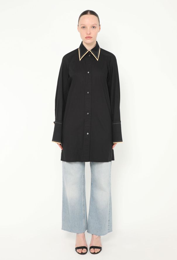Céline F/W 2016 Contrast Trim Tunic - 3 Céline F/W 2016 Contrast Trim Tunic - 3