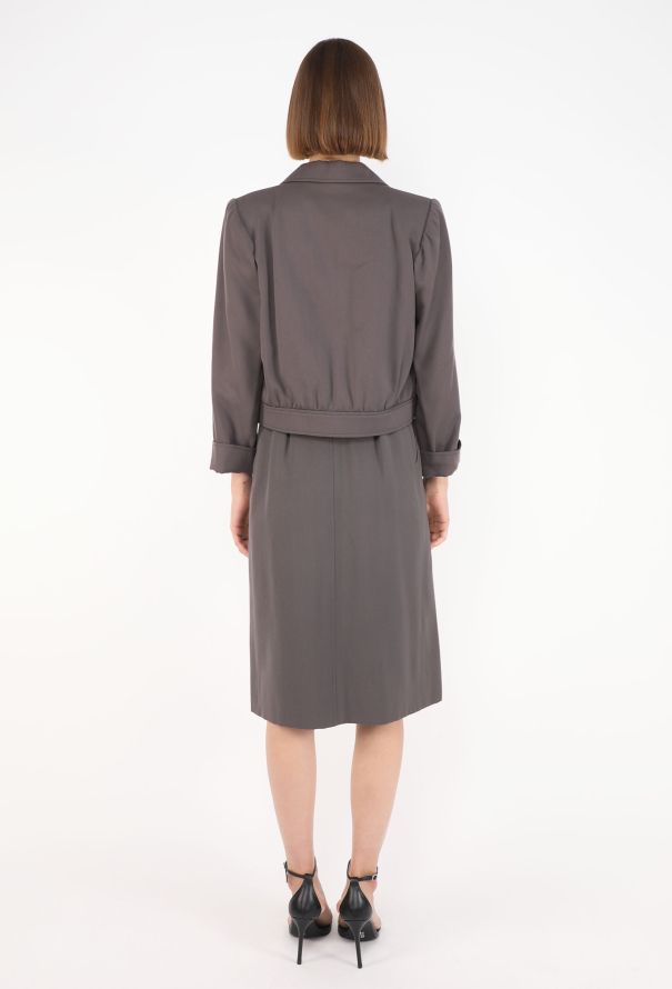 Saint Laurent Vintage Tailored Skirt Ensemble - 7