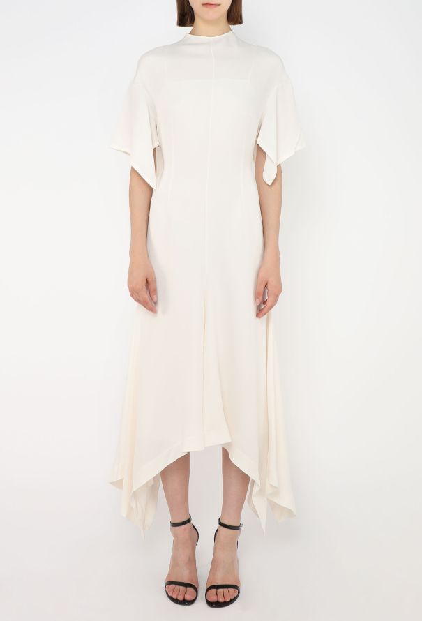 Loewe 2019 Silk Angel-Sleeve Dress - 3 Loewe 2019 Silk Angel-Sleeve Dress - 3