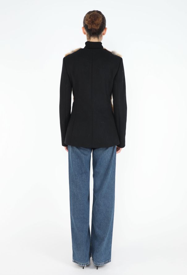 The Row 2011 Fox Fur Knit Jacket - 5