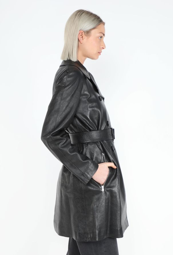Alaïa F/W 2011 Lambskin Trench Coat - 5