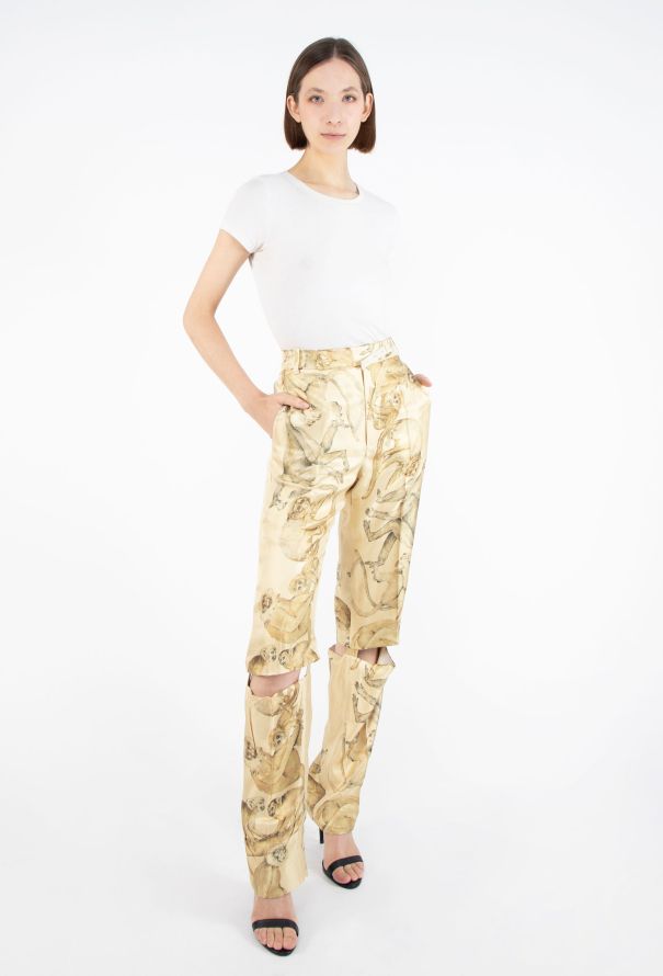 Céline F/W 2017 Convertible Silk Pants - 5