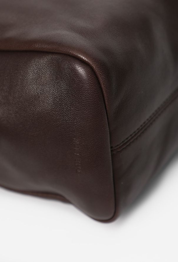 The Row Brown Astra Bowling Bag - 10