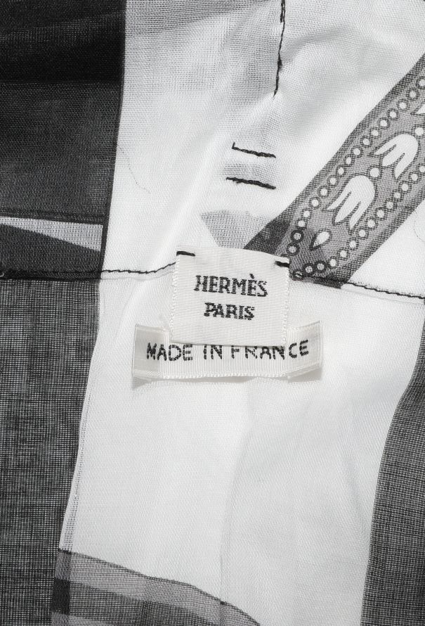 Hermès Berlines Bayadere Voile Beach Dress, 2022 - 6