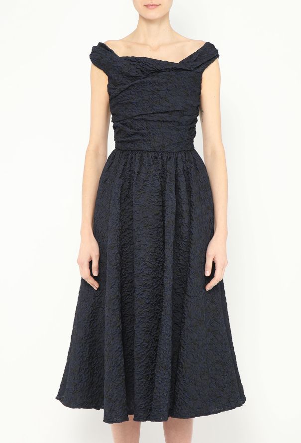 Dior F/W 2019 Brocade Off-Shoulder Dress - 3 Dior F/W 2019 Brocade Off-Shoulder Dress - 3