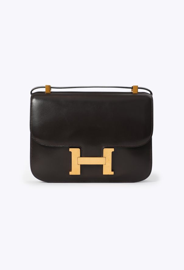Hermès Vintage Ébène Box Constance 23 - 1