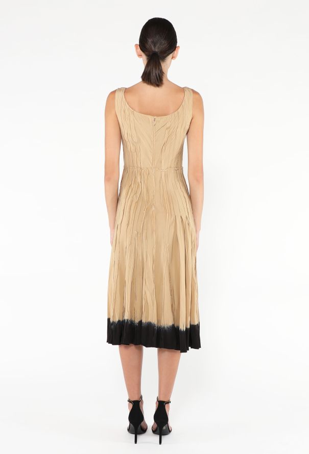 Prada S/S 2004 Pintuck Tie-Dyed Dress - 5