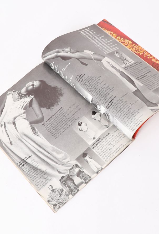 VOGUE UK 1976 Jerry Hall Issue Trio - 7 VOGUE UK 1976 Jerry Hall Issue Trio - 7
