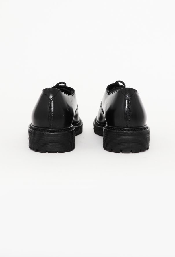 Saint Laurent Laced Calfskin Derbies - 4 Saint Laurent Laced Calfskin Derbies - 4