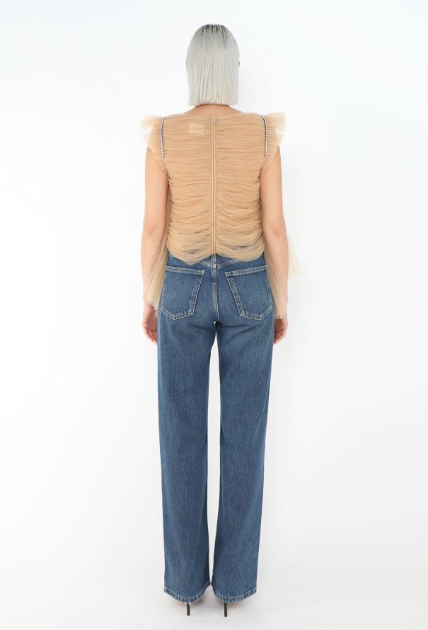 Khaite S/S 2020 Dionne Tulle Top - 5