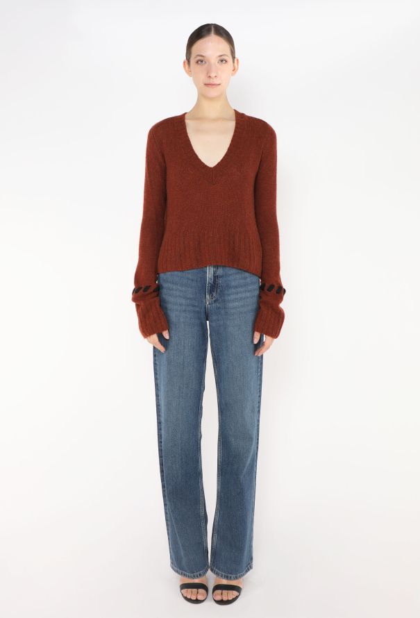 Khaite Cashmere Whipstitch Sweater - 2