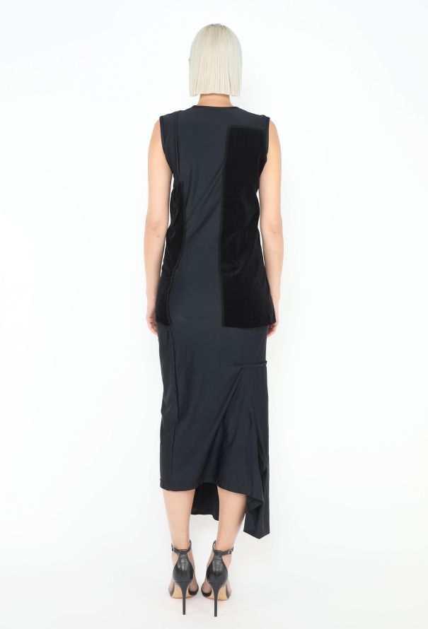Comme des Garçons Velvet Patchwork Dress - 3