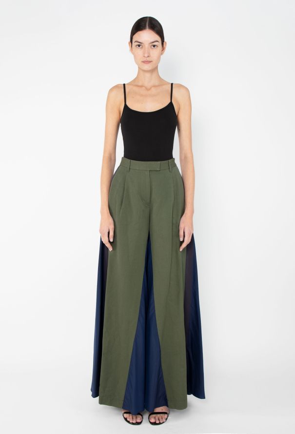 Sacai S/S 2013 Flowing Patchwork Trousers - 3