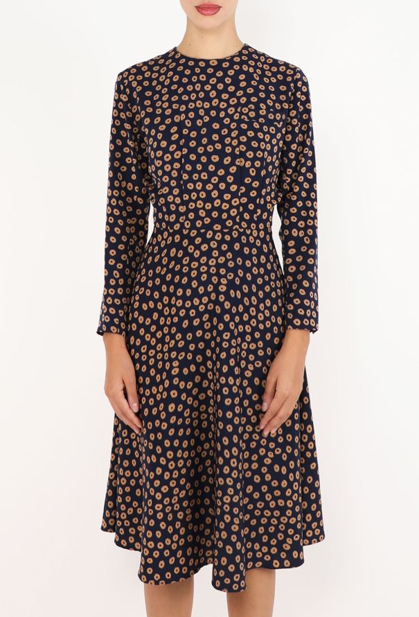 Graphic Flared Day Dress - 2