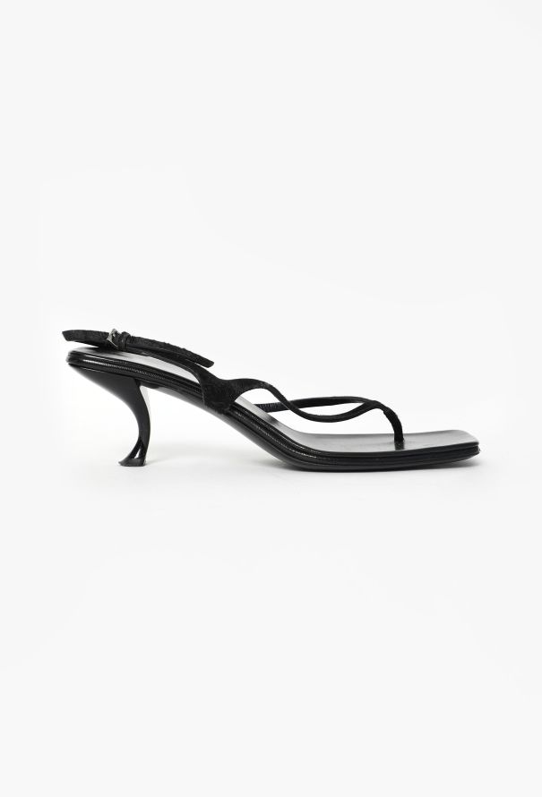 The Row S/S 2021 Constance Pony Hair Sandals - 3