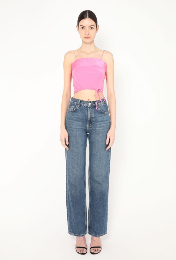 Chloé Late '90s Cropped Silk Camisole - 2
