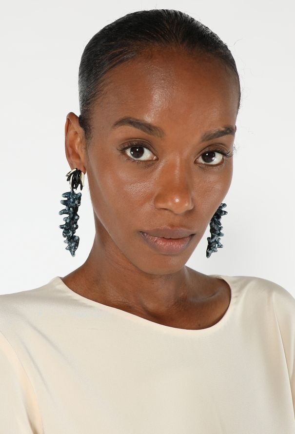 Balenciaga Geometric Drop Earrings - 3