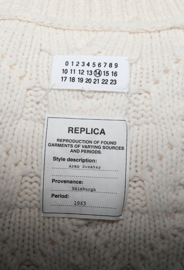 Maison Margiela 2013 Replica Aran Sweater - 4