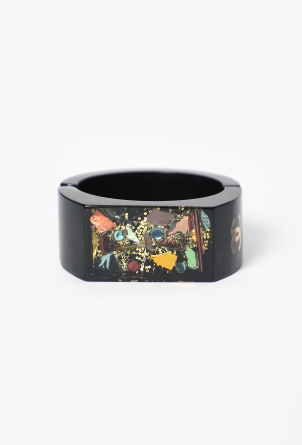 Chanel S/S 2005 Acrylic Embellished Cuff - 1