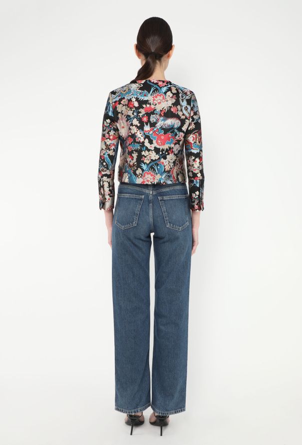 Dior 2022 Brocade Silk Jacket - 5