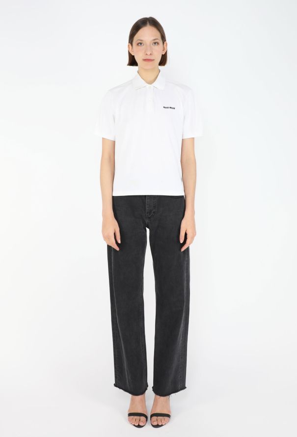 Miu Miu Cotton Piqué Polo, S/S 2024 - 3
