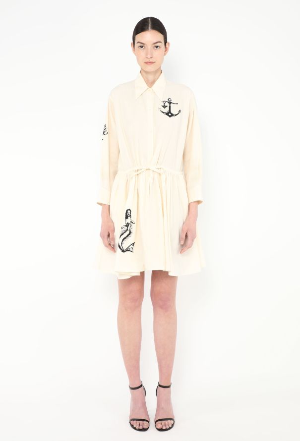 Prada S/S 2022 Cinched Mermaid Dress - 1