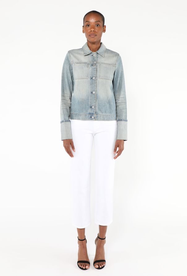 Helmut Lang '90s Stone-Washed Denim Jacket - 3