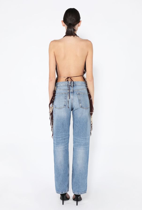 Chloé ICONIC S/S 2001 Horse Print Silk Top - 5