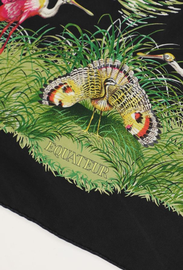 Hermès Vintage 'Equateur' 90cm Silk Carré - 4