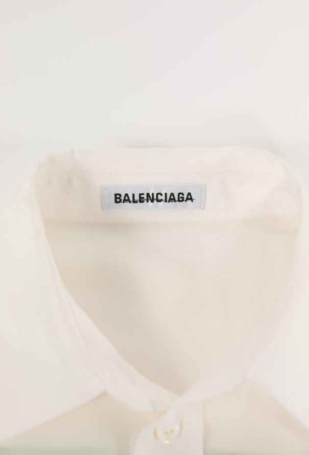 Balenciaga 2019 Printed Silk Tunic - 6