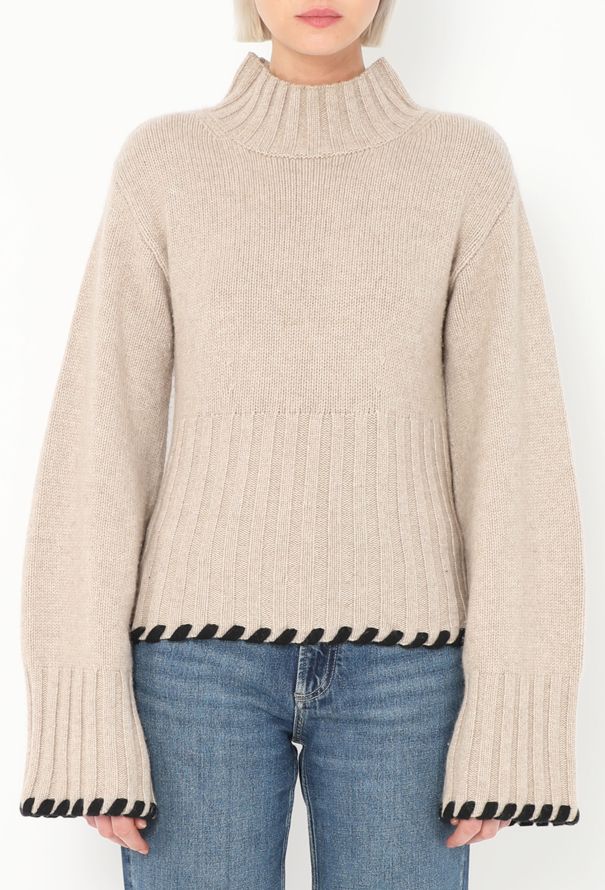 Khaite 2022 Colette Cashmere Turtleneck - 1