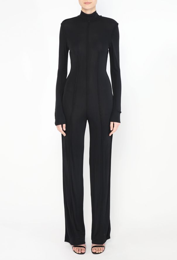 Jean Paul Gaultier '90s Mock-Neck Jumpsuit - 2 Jean Paul Gaultier '90s Mock-Neck Jumpsuit - 2