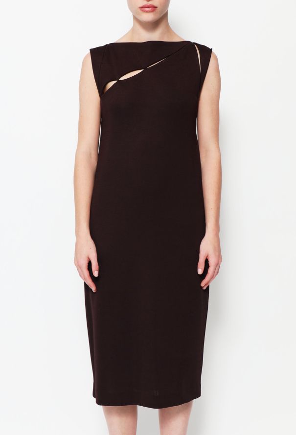 Bottega Veneta Cut-Out Midi Dress - 2