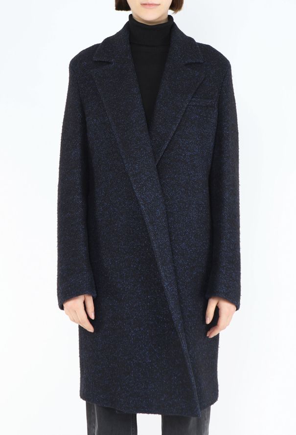 Jil Sander F/W 2008 Notched Bouclé Coat - 4