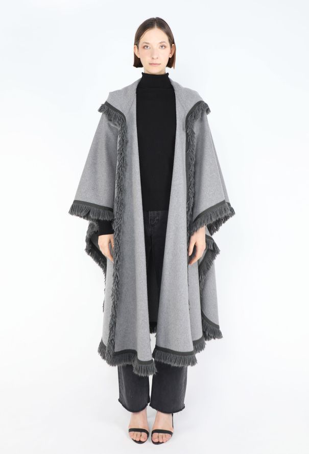 Saint Laurent Collector 1976 Russian Tassel Hooded Cape - 3