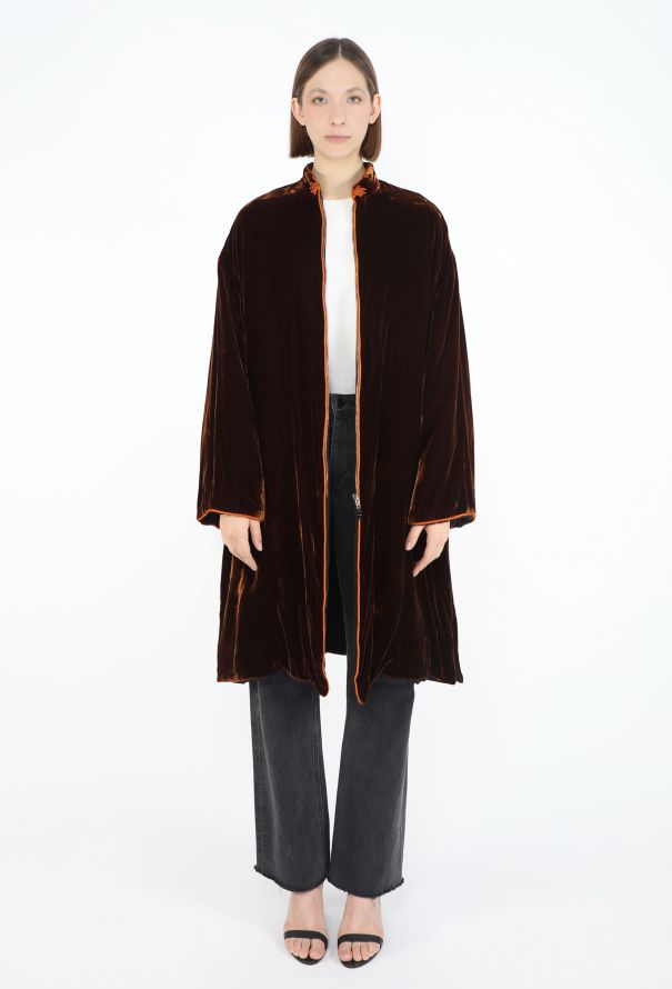 Jean Paul Gaultier '90s Velvet Passementerie Opera Coat - 2